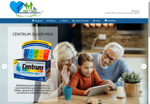 casaysaluddroguerias.com capture - 2025-08-21 11:24:24