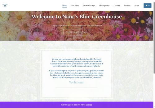 nanasbluegreenhouse.com capture - 2025-08-21 11:40:24