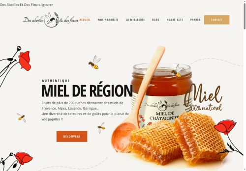desabeillesetdesfleurs.com capture - 2025-08-21 12:03:10