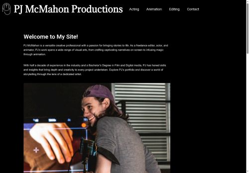 pjmcmahonproductions.com capture - 2025-08-21 12:21:55