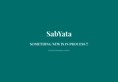 sabyata.com capture - 2025-08-21 12:25:53