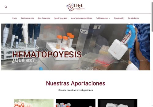 hematopoyesisyleucemia.com capture - 2025-08-21 12:48:14