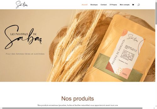 lespoudresdesaba.com capture - 2025-08-21 20:24:27