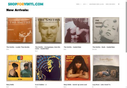 shopforvinyl.com capture - 2025-08-21 22:04:11