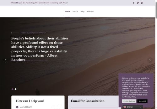 danielsegaltherapy.com capture - 2025-08-21 22:14:09
