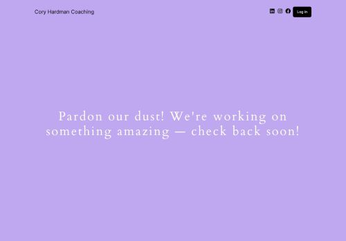 coryhardmancoaching.com capture - 2025-08-21 22:39:50