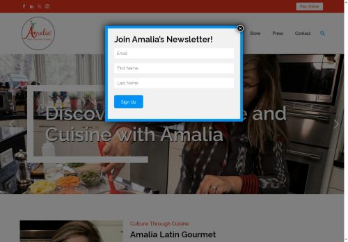 amalialatingourmet.com capture - 2025-08-21 23:01:42