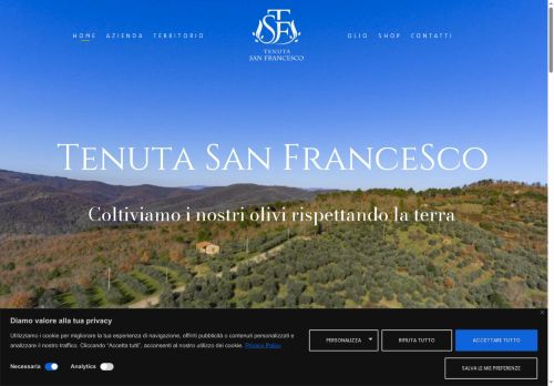 tenutasanfrancesco.com capture - 2025-08-22 01:39:32