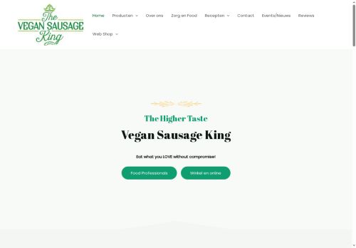 vegansausageking.com capture - 2025-08-22 04:47:38