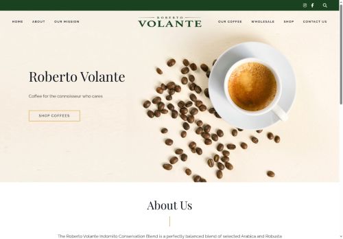 volantecoffee.com capture - 2025-08-22 07:16:06