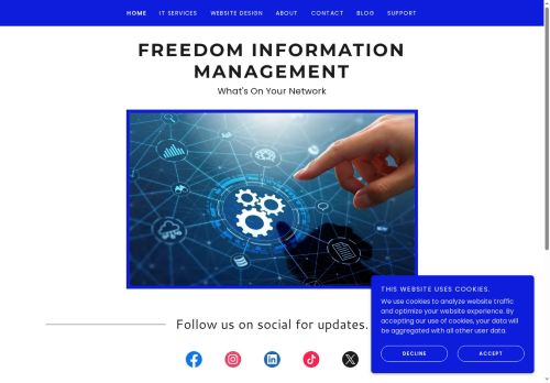 freedominformationmanagement.com capture - 2025-08-22 08:39:31