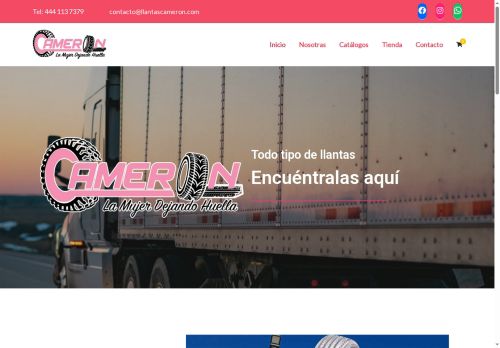 llantascameron.com capture - 2025-08-22 08:45:01