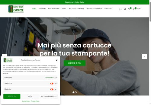 maipiusenzacartucce.com capture - 2025-08-22 10:04:45