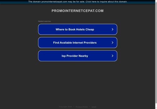 promointernetcepat.com capture - 2025-08-22 11:31:22