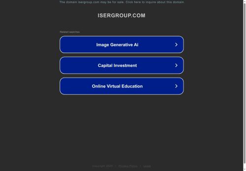 isergroup.com capture - 2025-08-22 13:39:13