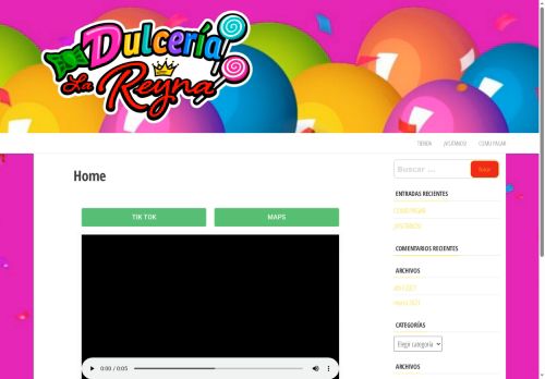 dulceriaslareyna.com capture - 2025-08-22 14:22:38