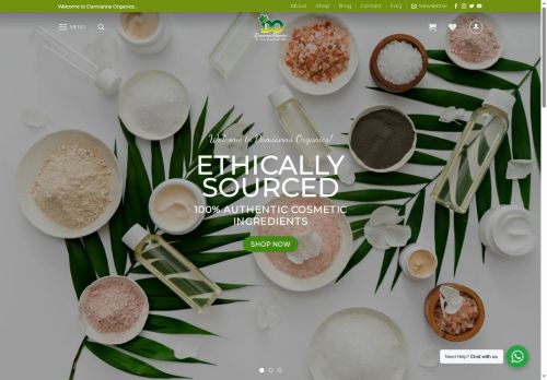 damiannsorganics.com capture - 2025-08-22 14:46:38