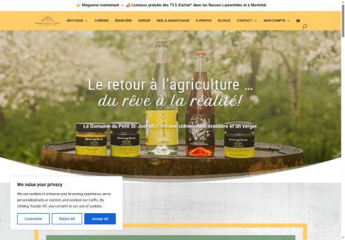 domainedupetitstjoseph.com capture - 2025-08-22 15:57:02