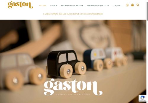 gaston-boutique.com capture - 2025-08-22 15:59:14