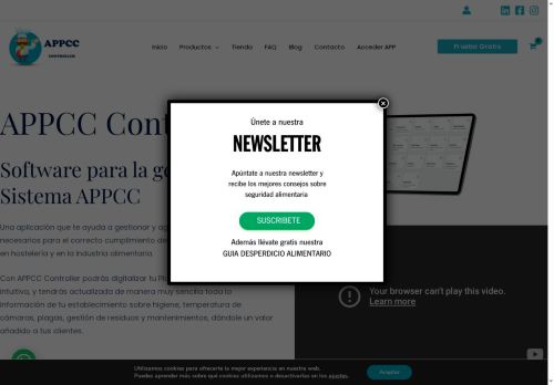 appcc-controller.com capture - 2025-08-22 17:14:41