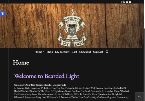 beardedlight.com capture - 2025-08-22 20:17:23