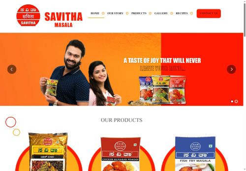 savithamasalas.com capture - 2025-08-22 20:59:49