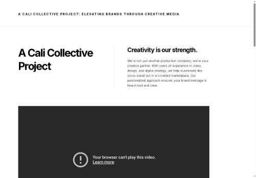 acalicollectiveproject.com capture - 2025-08-22 22:30:08