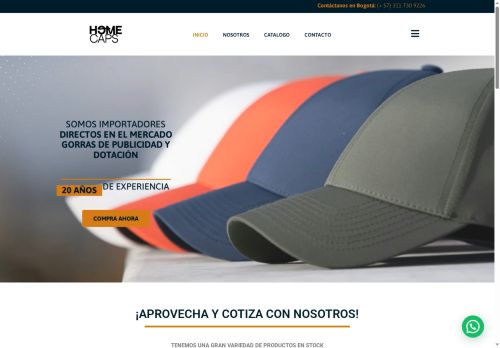 homecapscol.com capture - 2025-08-22 23:49:25