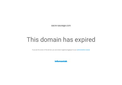 sacre-sauvage.com capture - 2025-08-23 00:24:17