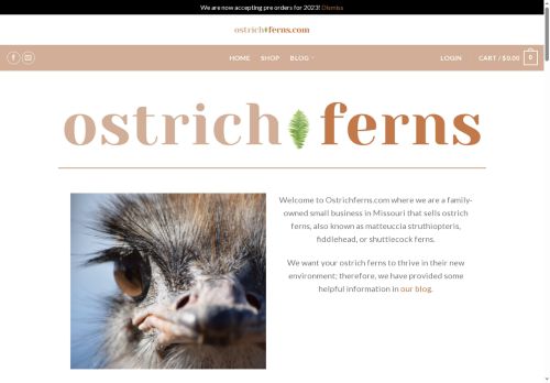 ostrichferns.com capture - 2025-08-23 00:40:47