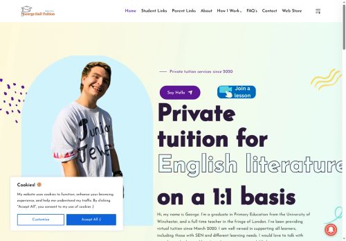 georgehalltuition.com capture - 2025-08-23 02:11:29