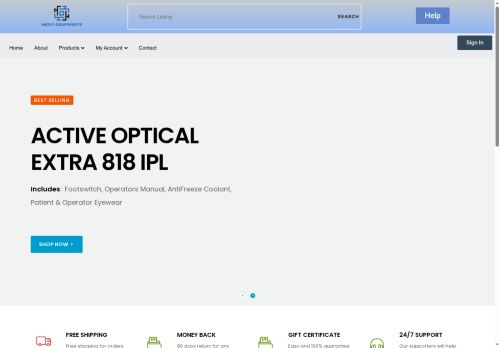 medic-equipments.com capture - 2025-08-23 02:21:23