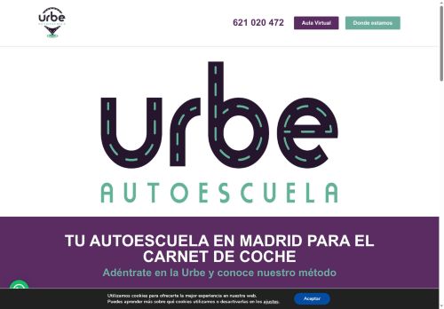 autoescuelaurbe.com capture - 2025-08-23 03:28:45