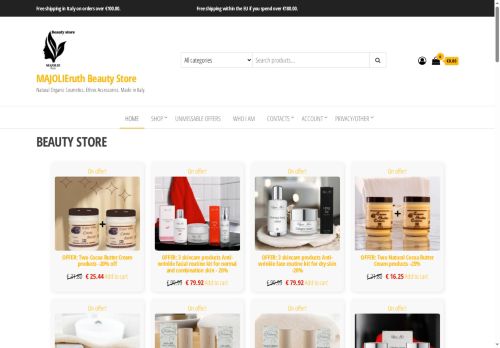 majolieruth.com capture - 2025-08-23 03:42:15