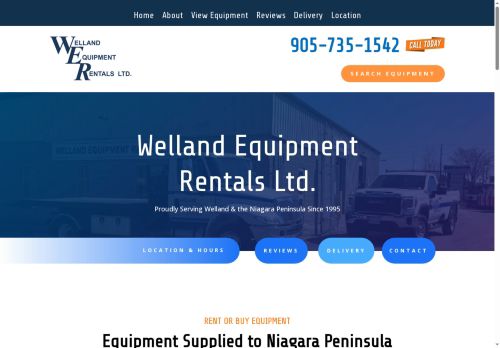 wellandequipmentrentals.com capture - 2025-08-23 07:27:42