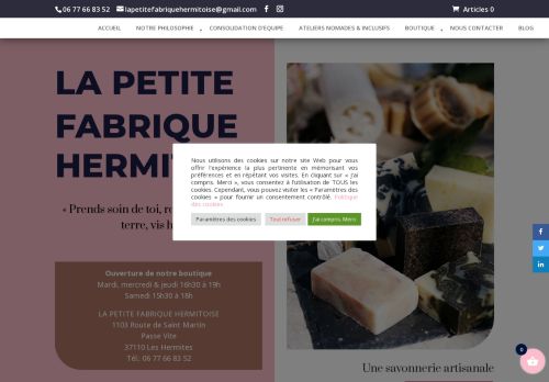 lapetitefabriquedusavon.com capture - 2025-08-23 10:25:00