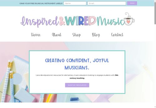 inspiredandwiredmusic.com capture - 2025-08-23 12:00:42