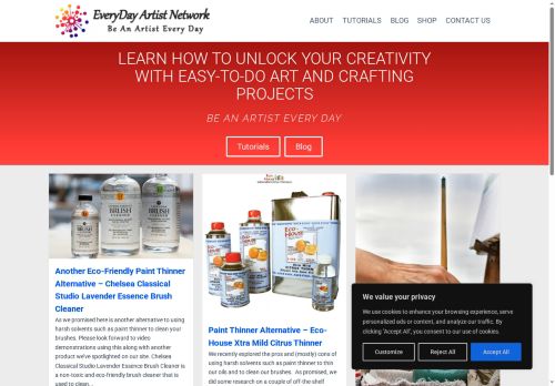 everydayartistnetwork.com capture - 2025-08-23 15:03:32