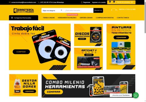 ferreteriamilenio.com capture - 2025-08-23 15:39:08