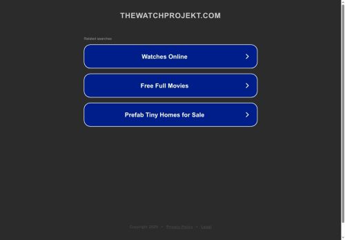 thewatchprojekt.com capture - 2025-08-23 16:30:06
