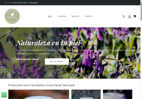 mentabiocosmetica.com capture - 2025-08-23 21:47:39