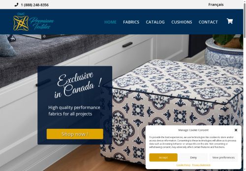 omcpremiumtextiles.com capture - 2025-08-23 21:53:09