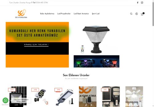 seoaydinlatma.com capture - 2025-08-23 22:08:52