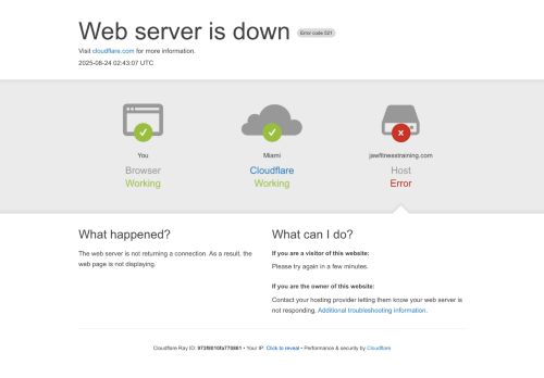 jawfitnesstraining.com capture - 2025-08-23 22:44:09
