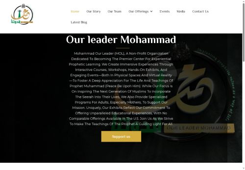 ourleadermohammad.com capture - 2025-08-23 23:20:58