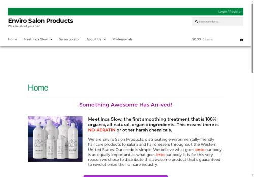 envirosalonproducts.com capture - 2025-08-24 03:12:41