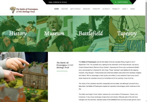 battleofprestonpans1745.com capture - 2025-08-24 05:11:41