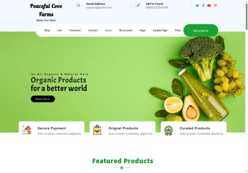 peacefulcovefarms.com capture - 2025-08-24 08:14:23