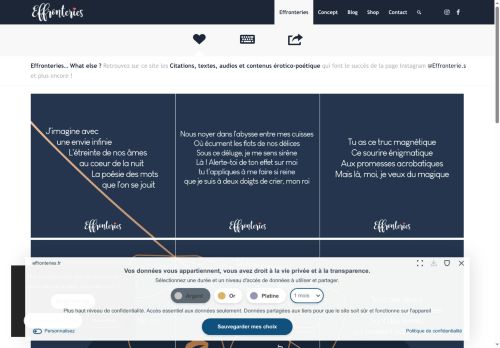 effronteries.com capture - 2025-08-24 09:28:53