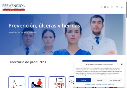 prevencionulcerasyheridas.com capture - 2025-08-24 09:35:15